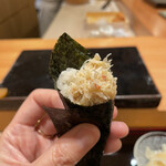 鮨 まつうら - 蟹の巻物