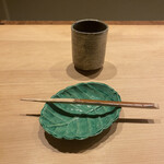 米増 - 桜色のういろうのお皿