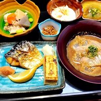 海鮮処松月亭 博多本店 - 和朝食（上から）（2023.3）