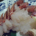 望楼NOGUCHI函館 - 北海道産毛蟹　造り