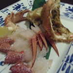 望楼NOGUCHI函館 - 北海道産毛蟹　造り