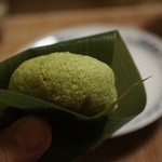 千松しま - 笹の葉まっ茶饅頭