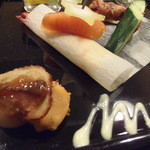 望楼NOGUCHI函館 - 噴火湾産帆立の南蛮味噌焼き