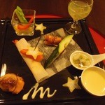 望楼NOGUCHI函館 - 前菜　函館の輝く夜