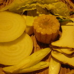 牛角 - ７種の焼き野菜盛り合わせ