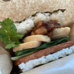 Pork tamago onigiri - 魯肉飯