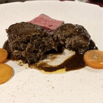 hape - 柔らか煮込みほぐし肉とミンチ