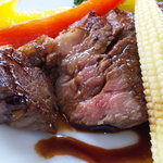 カーサ ノストラ ももや食堂 - ヒレの断面