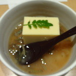 いちりん - 玉子豆腐季節のあんかけ