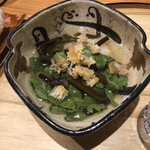 かま田 - 白甘鯛、春菊、蕨