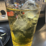 ひな鳥 - 緑茶ハイ495円