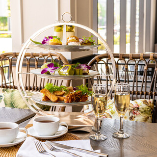 Seasonal only! Afternoontea using seasonal fruits