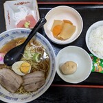 笹月 - ラーメン定食　900円（税込み）