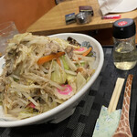 喫茶ぐり - お好みでどうぞ、のお酢付。味変で利用させてもらいました！