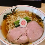 水原製麺 - 白だしラーメン(中盛)880円