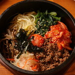 stone grilled bibimbap