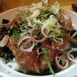 鳥ひで - カツオの薬味丼