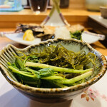 お料理 たやま - ◎ハマグリの出汁とせりが良く合う。