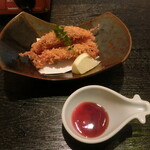 海風亭 - ホタルイカのポンポン揚げ