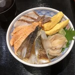 鮨・酒・肴 杉玉 - 海鮮炙り丼（１１５０円）