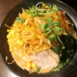 麺酒房 龍安 - ネギ味噌（大盛）