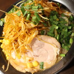 麺酒房 龍安 - ネギ味噌（大盛）