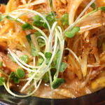 麺酒房 龍安 - かいわれ