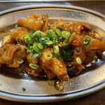 庄や - 牛シロコロホルモン辛みそ炒め