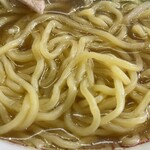みつや食堂 - 麺アップ