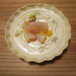 鮨かわなか - アコウのカラスミ和え