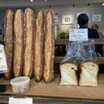Panosuriru - バゲットと食パン