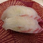 海鮮寿司とれとれ市場 - 真鯛・白浜産(157円)