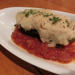 酒の大桝 - 米ナスとお魚のブランダードのオーブン焼き690円