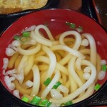 Robuno Orusara Ebo - カツ煮定食の味噌汁をうどんに変更～無料(R5.4.19撮影)