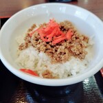 らーめんランド - そぼろご飯