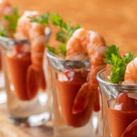シュリンプカクテル 柚子風味のチリソース
