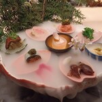 はし田 - 前菜盛り合わせ