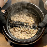 薪鳥新神戸 - 土鍋鶏そぼろご飯