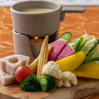 菜園野菜のバーニャカウダ