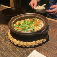 韻松亭 - 食事　土鍋ご飯　香の物