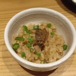 Konjiki Hototogisu Singapore - 一口あさりご飯