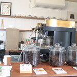 珈琲豆直売所 - エスプレッソマシンが素敵