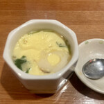 Tachinomino Hirataya - お通しの茶碗蒸し