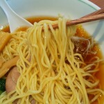 デニーズ - 中華麺の低加水ストレート細麺(R5.4.18撮影)