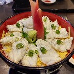 やぶ新橋店 - ふぐの炙り丼　