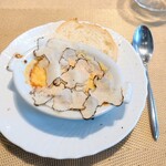 La Brianza - トリュフと玉子のオーブン焼きサマートリュフ。
