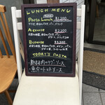 Caliner - 外看板メニュー