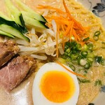 Masaoka No Yakiniku Resuto - 冷やしラーメンとんこつ✨