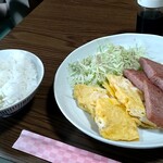 シーサイド - ポークたまご定食　750円