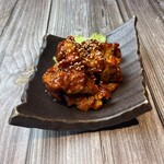 Delicious spicy yangnyeom chicken